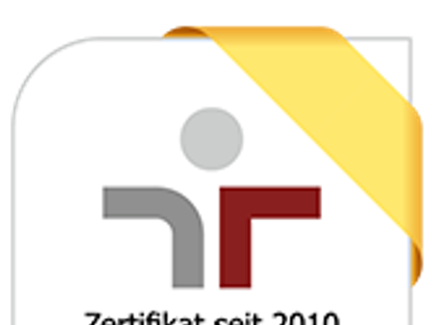 Logo des Zertifikats "audit berufundfamilie"