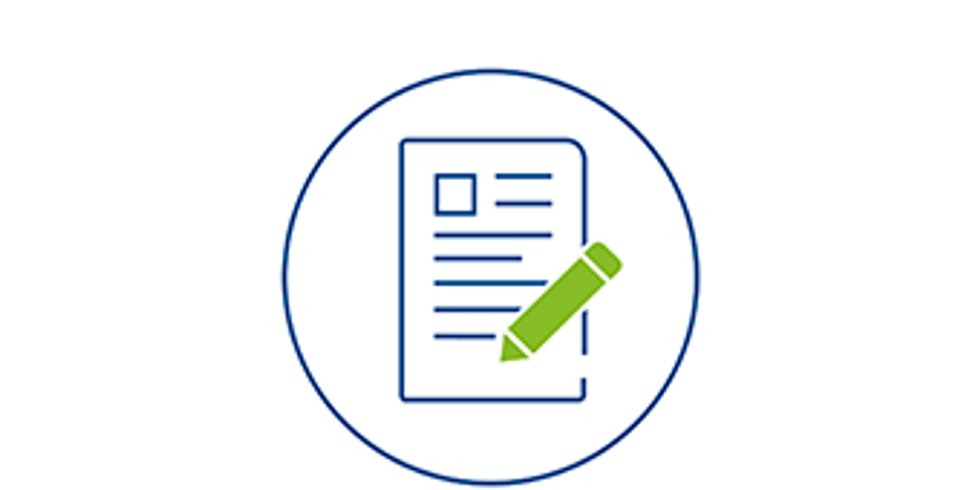 Grafik eines Anmeldeformulars