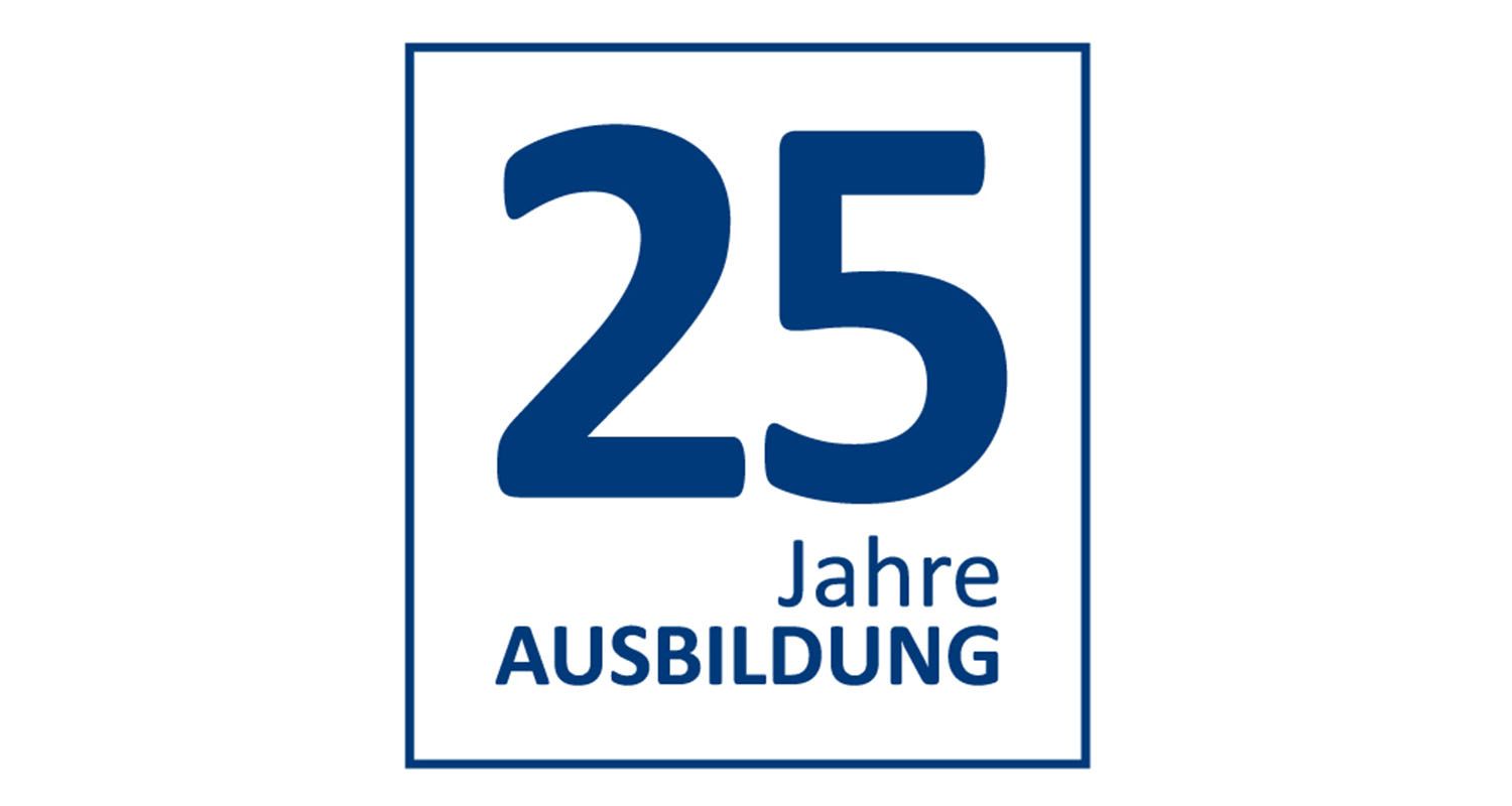 Logo 25 Jahre Ausbildung im ITDZ Berlin