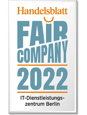 Fair Company Siegel für ITDZ Berlin 2022