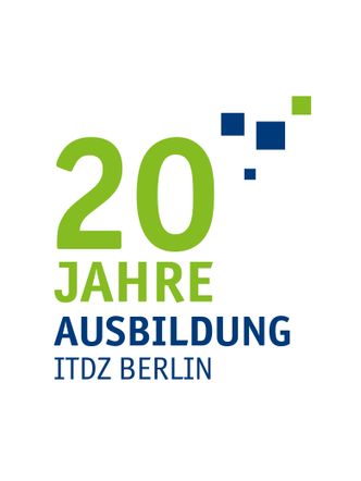 Logo 20 Jahre Ausbildung im ITDZ Berlin